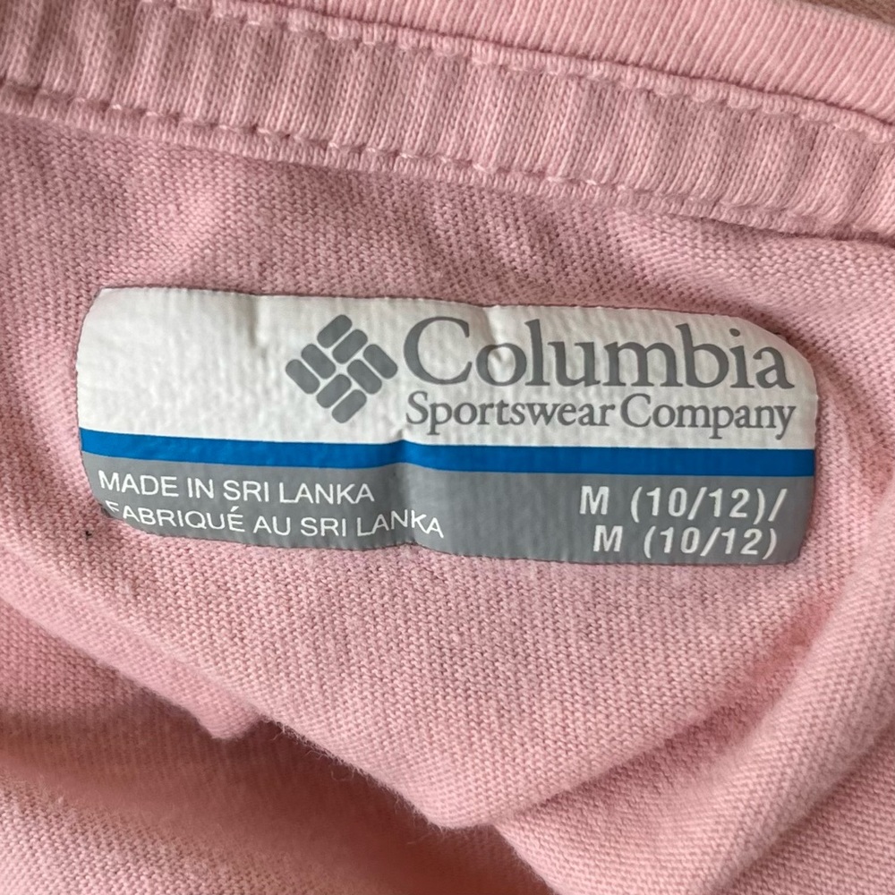 •Columbia• Girls Outdoors Themed Tee - Size Medium (10-12) - Picture 2 of 7